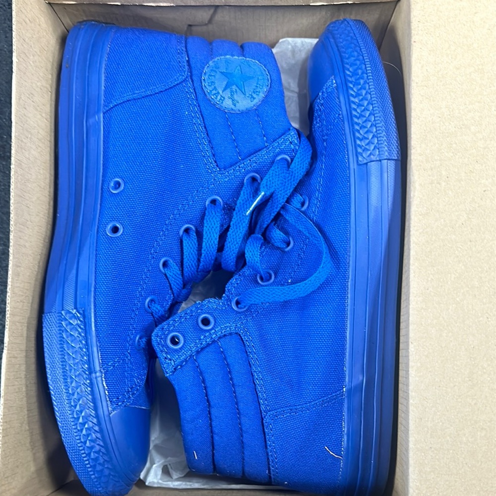 Converse All-Star High-Tops in Bold Blue